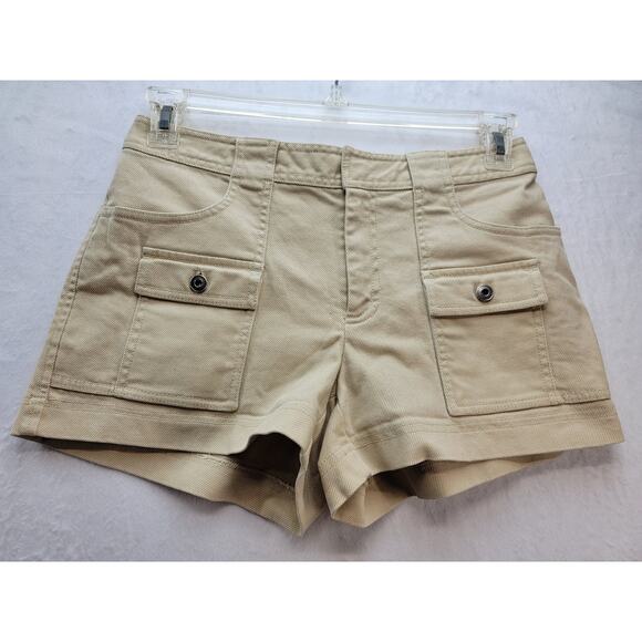 J. Crew Women's Khaki 3" Midrise Shorts Size 4 - Picture 1 of 11
